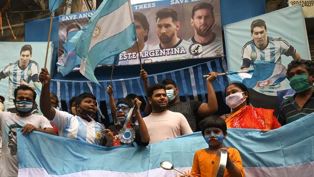 Los festejos en todo el mundo por la Copa América.