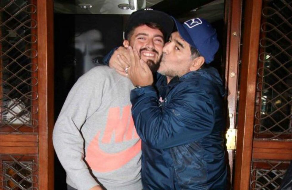 La carta de Diego Jr. a Maradona: “Capitán de mi corazón, nunca vas a morir”