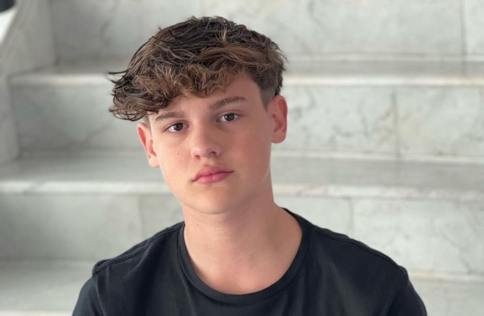 El tierno gesto de Bautista Vicuña con un nene de Barrio Garrote