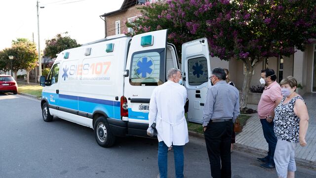 Soldini: la nueva ambulancia nunca llegó para asistir a una persona con traumatismo de cráneo