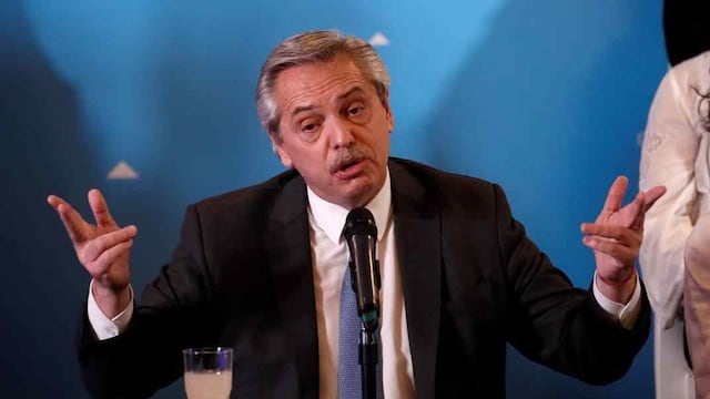 Alberto Fernández, presidente de la Nación. (La Voz)