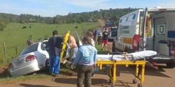 Accidente fatal en Andrade: un conductor fallecido.