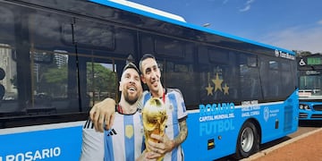 Los realizadores apelaron a la figura de los ídolos deportivos de la ciudad.