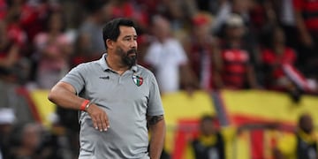 Pablo Andrés "Vitamina" Sánchez empezó a dirigir a Palestino en 2023.