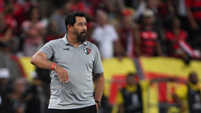 Pablo Andrés "Vitamina" Sánchez empezó a dirigir a Palestino en 2023.