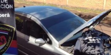 Vehiculo recuperado en Oberá