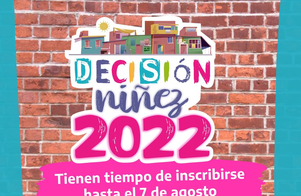 Abierta la inscripción  para la edición 2022 del Programa “Decisión Niñez”