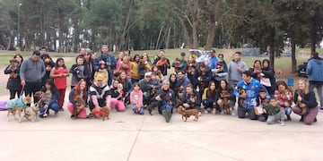 La salchijuntada en Punta Alta fue un éxito