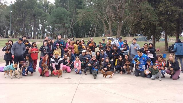 La salchijuntada en Punta Alta fue un éxito