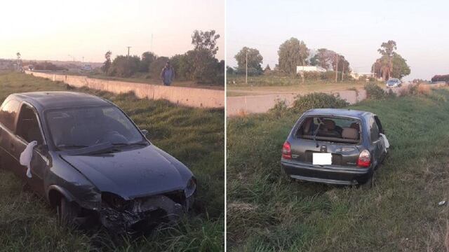El siniestro vial ocurrió esta mañana, en las inmediaciones del Acceso Norte y calle Londero.