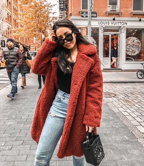 La campera teddy es furor este invierno 2025
