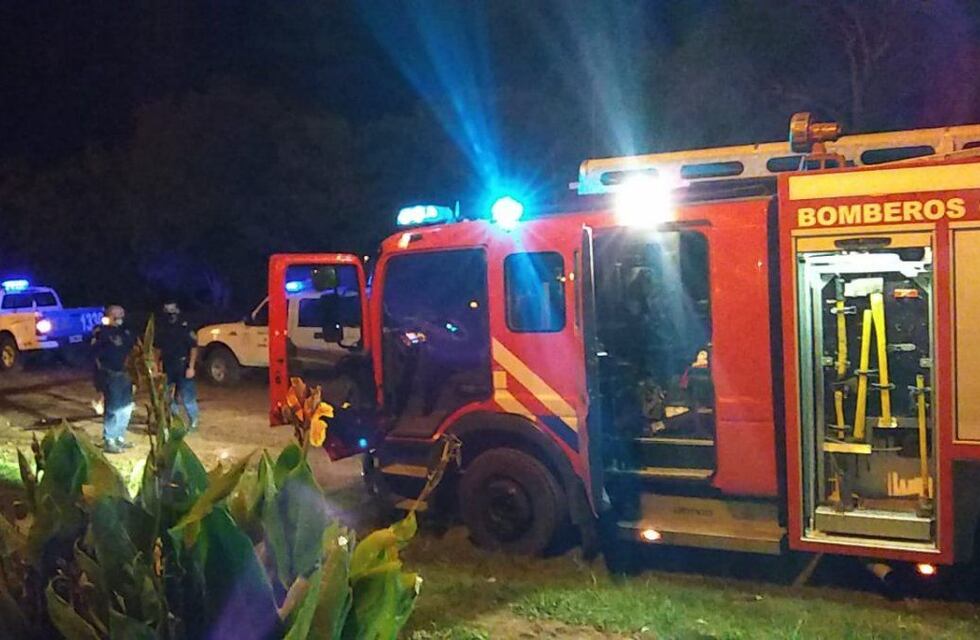 Se incendió una vivienda y debieron hospitalizar a su propietaria