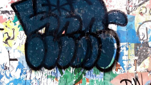 Pintadas que son tomadas como actos vandálicos (Prensa Municipalidad de Rafaela)