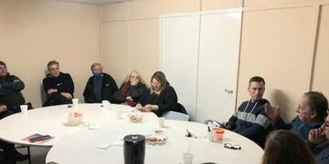 Reunión del Ejecutivo con la vecinal del barrio Jardín