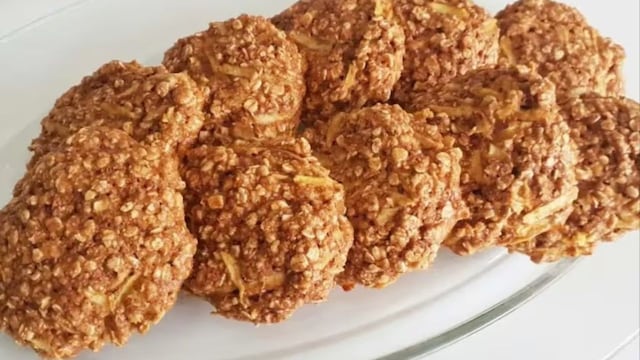 Cómo hacer galletitas de avena y manzana: receta fácil y con pocos ingredientes