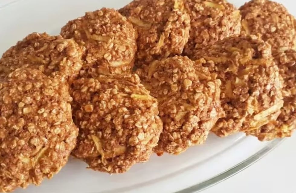 Cómo hacer galletitas de avena y manzana: receta fácil y con pocos ingredientes