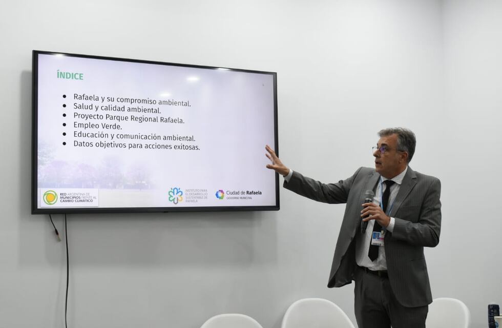 Luis Castellano expuso en la Conferencia Anual de la ONU