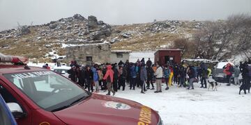 87 menores y 13 adultos fueron auxiliados tras la tormenta de nieve en la zona.