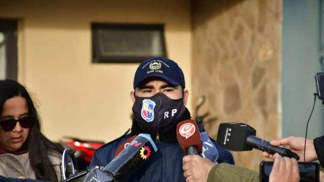 Lucas Chacón, jefe de Relaciones Policiales informó que los operativos de búsqueda de Guadalupe Lucero hoy se centrarán en San Francisco. Gentileza