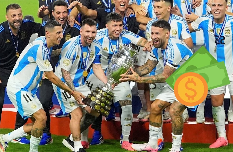 ¡Increíble! Cuánto ganó la Selección Argentina por la Copa América 2024