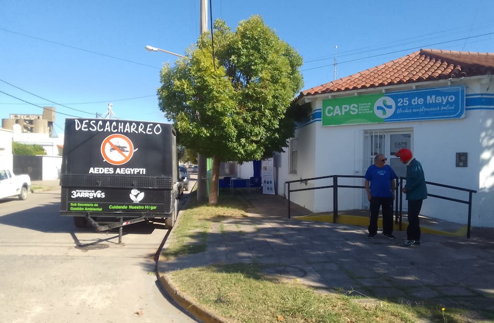 Programa de Descacharreo en Tres Arroyos: Hoy en el barrio 25 de mayo