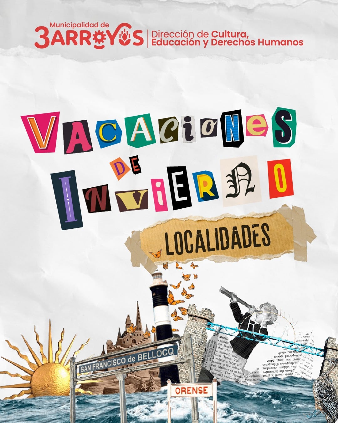 Tres Arroyos: Vacaciones de Invierno en las localidades