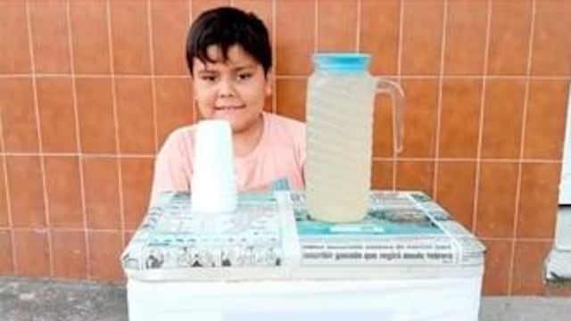 Renzo, el nene que se hizo viral este sábado