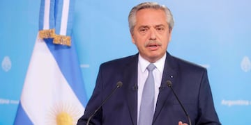 Alberto Fernández respondió preguntas de usuarios a través de Twitter. Foto: Los Andes.