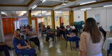 Capacitación a personal municipal de Cura Brochero