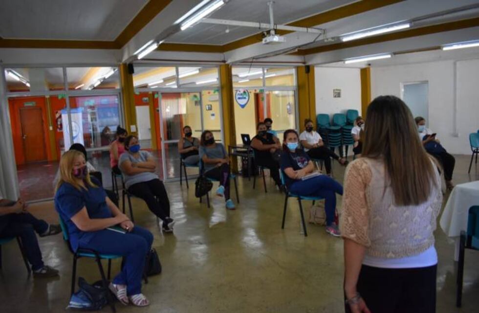 Capacitación a personal municipal de Cura Brochero