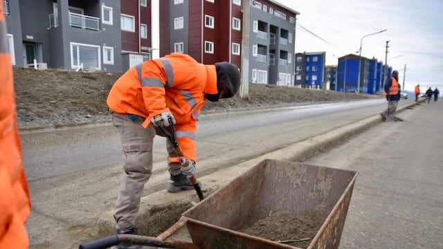 Ushuaia: se iniciará la limpieza y despeje de cordones en la Avenida Hipólito Yrigoyen