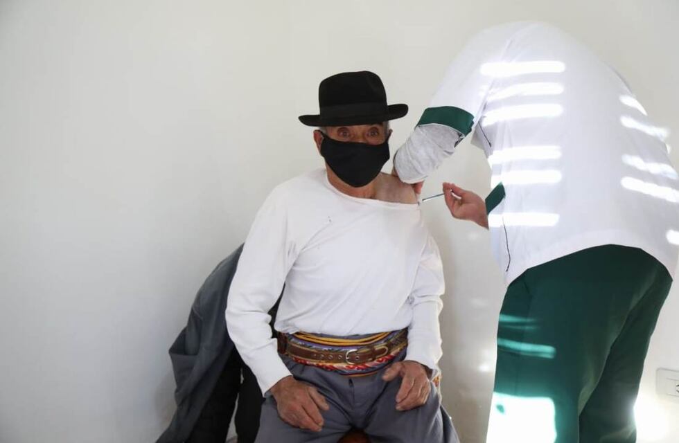 Vacunaron a más de 1.700 personas en los distritos de San Rafael