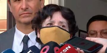 María Ninfa Aquino pidió hablar con Martín Del Río