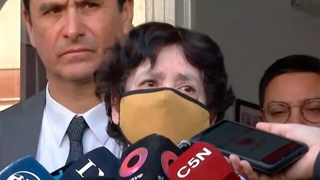 María Ninfa Aquino pidió hablar con Martín Del Río