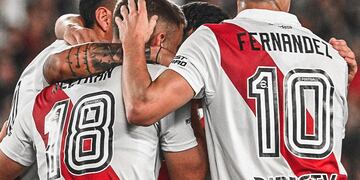 River goleó a Gimnasia.