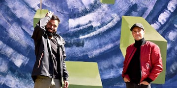 Pablo Art y Jose Crear le dieron vida a la torre B2 del barrio Unimev.