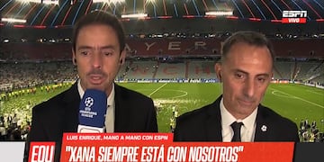 Mariano Closs lloró en cámara por las declaraciones de Luis Enrique, en homenaje a Xana (Captura).