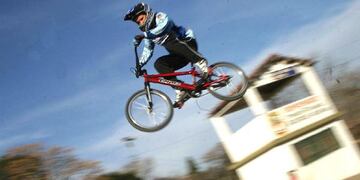 El BMX llega a General Alvear por primera vez. Archivo.