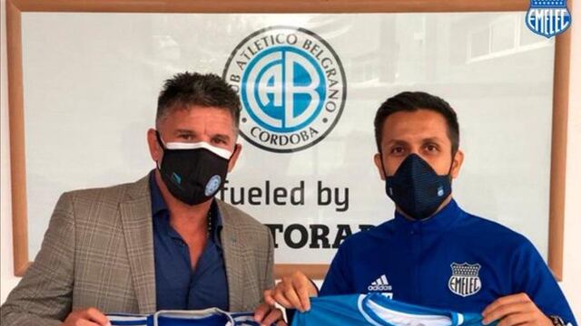 Los ecuatorianos, rivales de Talleres en la Copa Sudamericana, se entrenaron en el predio del Pirata de Villa Esquiú.