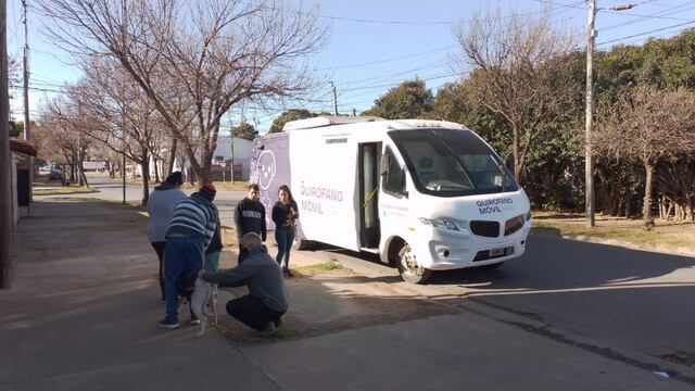El quirófano móvil recorre los barrios de Rafaela