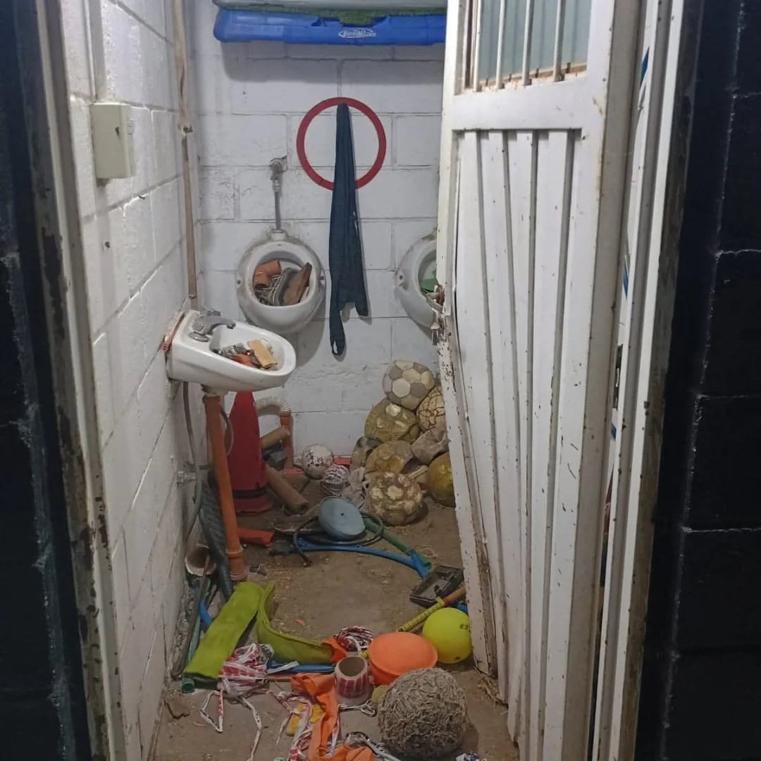 Daños en el predio La Soñada.