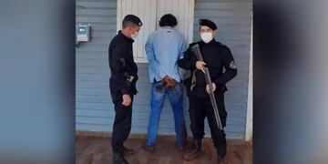 Presunto cuatrero cayó en San Antonio.