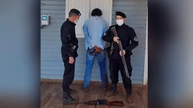 Presunto cuatrero cayó en San Antonio.