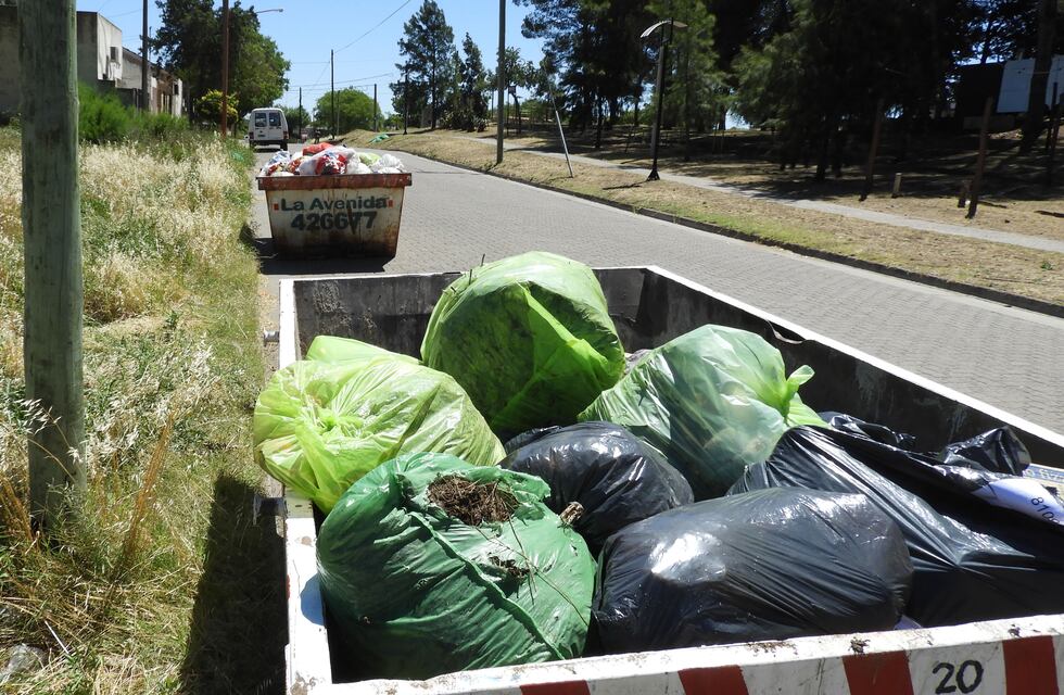 El miércoles vuelven los contenedores para residuos domiciliarios