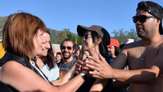 Patricia Bullrich en Santa María. Cosquín Rock 2022. (Prensa Patricia Bullrich)