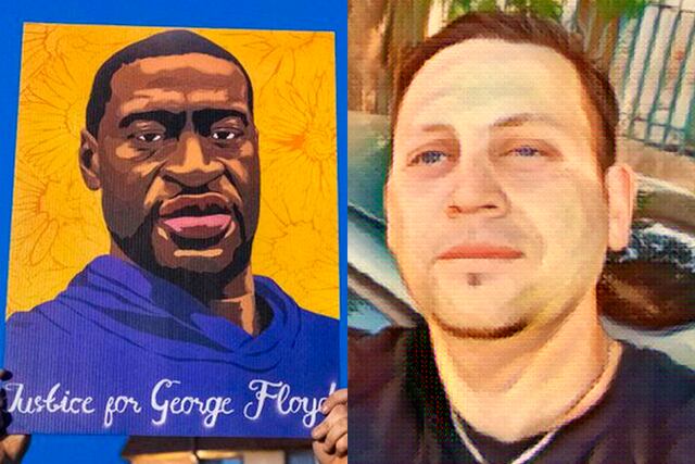 George Floyd/Jonathan Romo