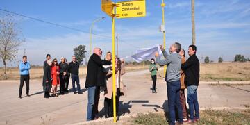 Calles con nombres de empresarios locales