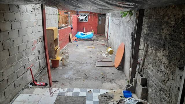 La víctima quedó frente a frente con los delincuentes en Moreno al 4600.