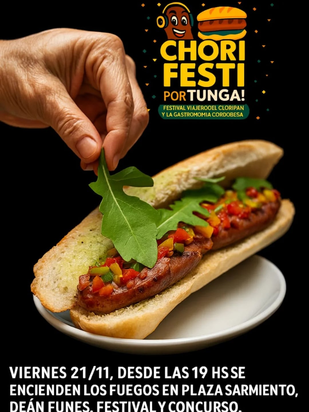 Festi Chori en Deán Funes a partir de las 19 de este viernes 21 de noviembre.