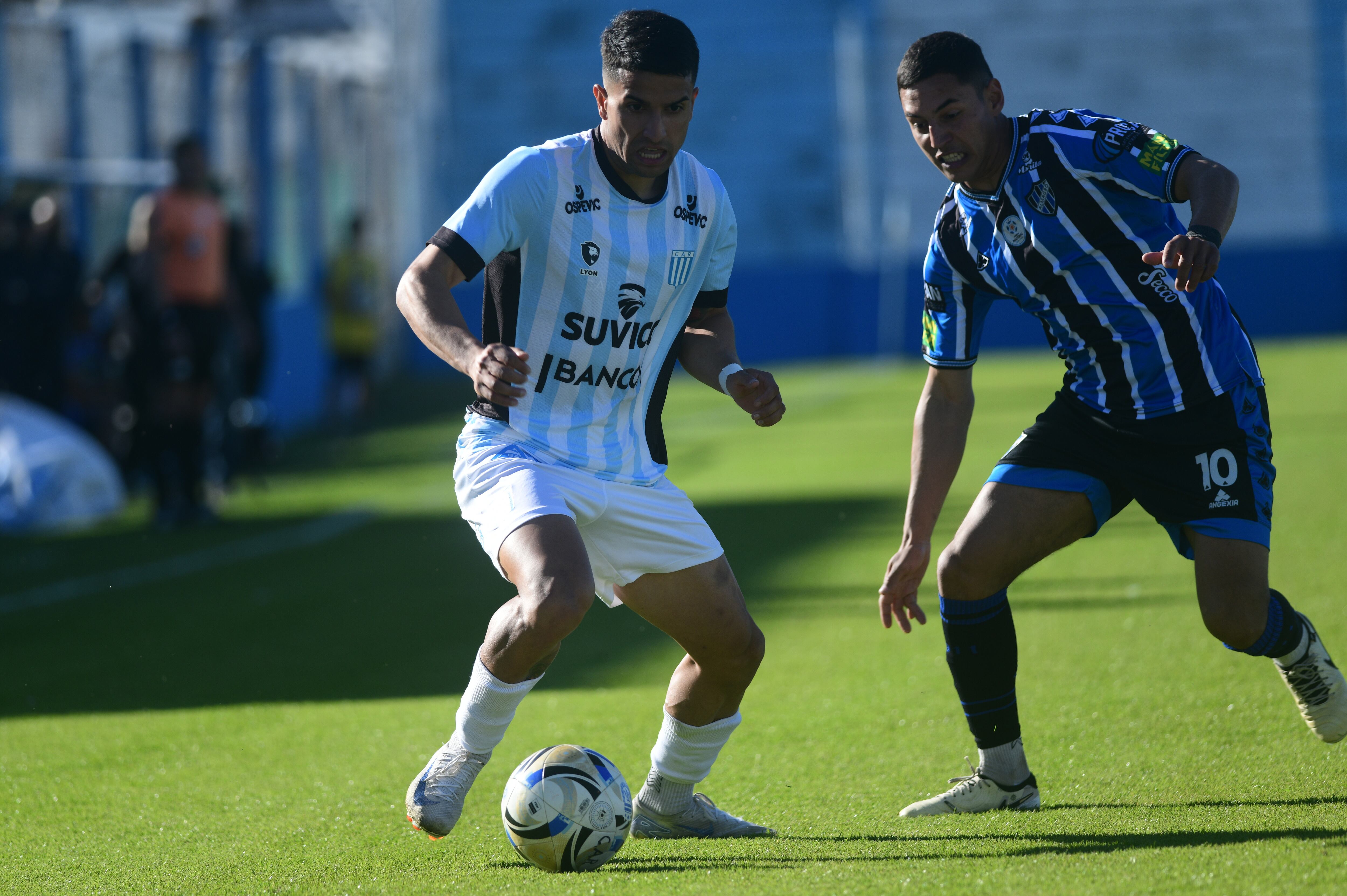 Racing de Nueva Italia recibió a Almagro por la Primera Nacional. (Ramiro Pereyra / La Voz)